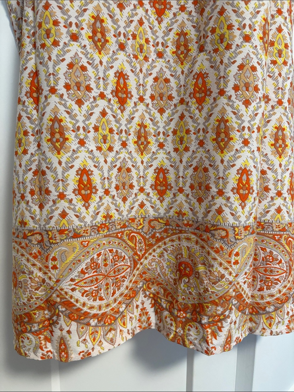 NWT [Sanctuary] Sleeveless Lightweight Tank Top Field Pleasant Paisley Womens XS - Picture 10 of 12